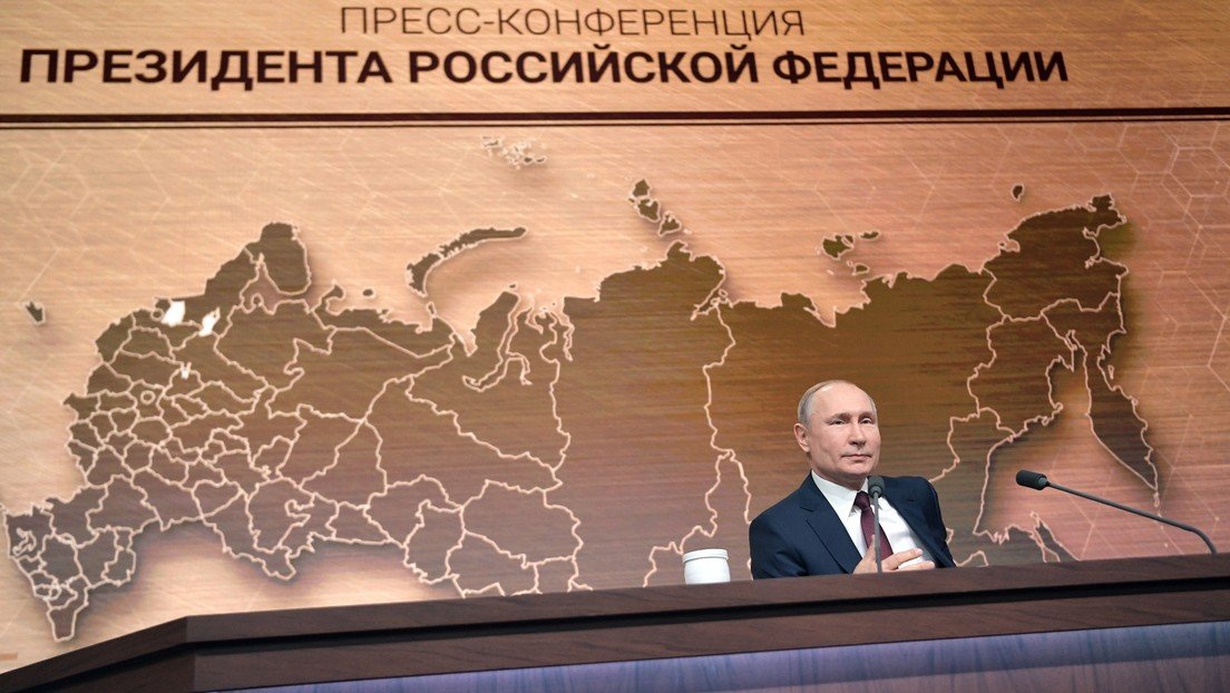 VIDEO COMPLETO: Vladímir Putin ofrece su gran rueda de prensa anual