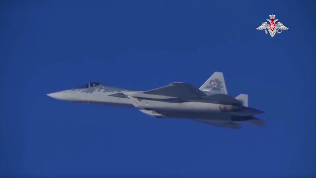 VIDEO: Cazas furtivos rusos Su-57 de quinta generación realizan vuelos de combate en Siria