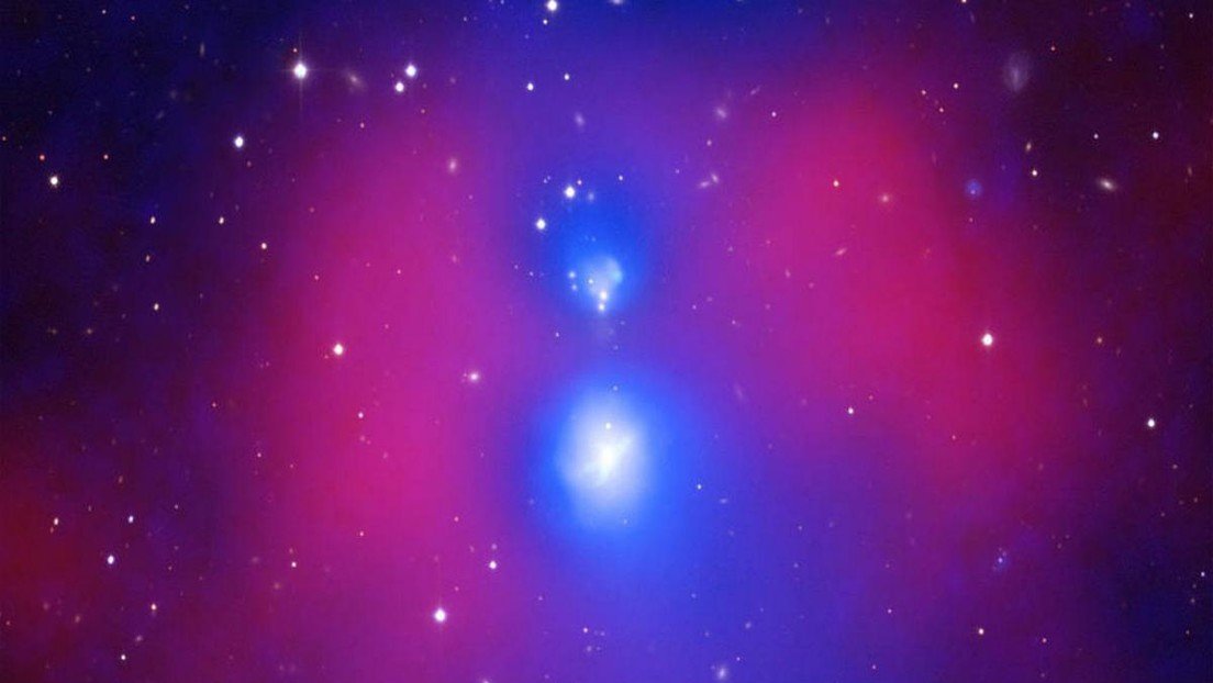 La NASA capta "la colisión más violenta" jamás vista entre grupos de galaxias