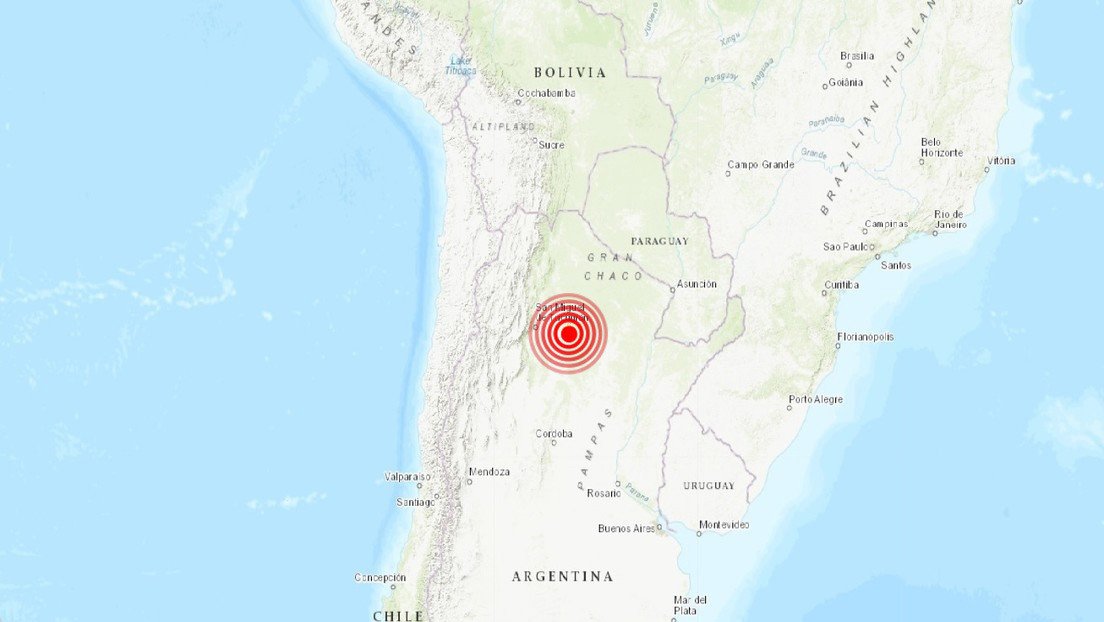 Un sismo de magnitud 6,1 sacude el noroeste de Argentina