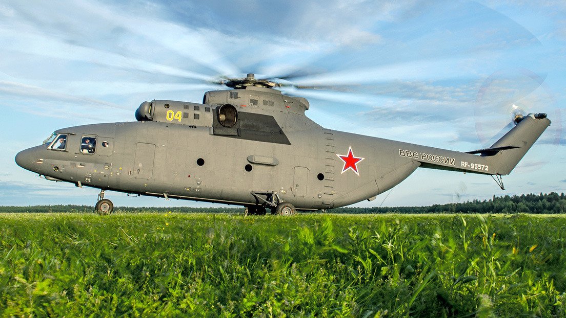 VIDEO: El Ejército ruso comienza las pruebas del helicóptero más pesado del mundo