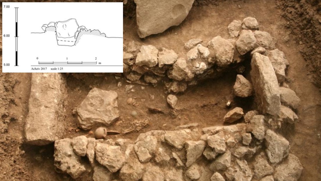 Observan indicios de bienestar en la primera tumba familiar fenicia hallada en Israel