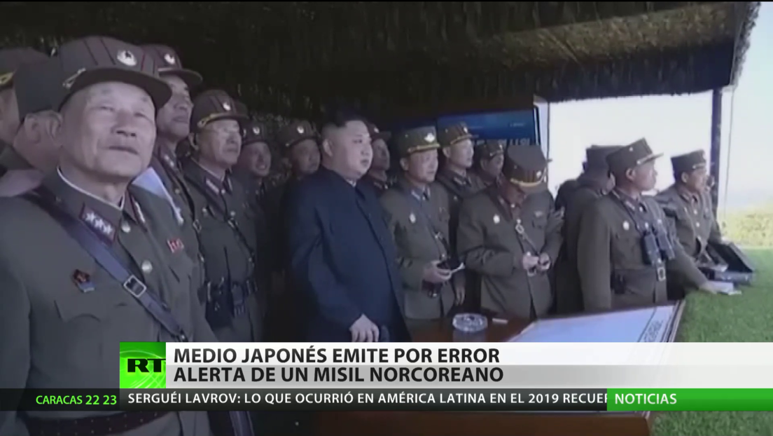 Una televisión japonesa emite por error una alerta por misil norcoreano