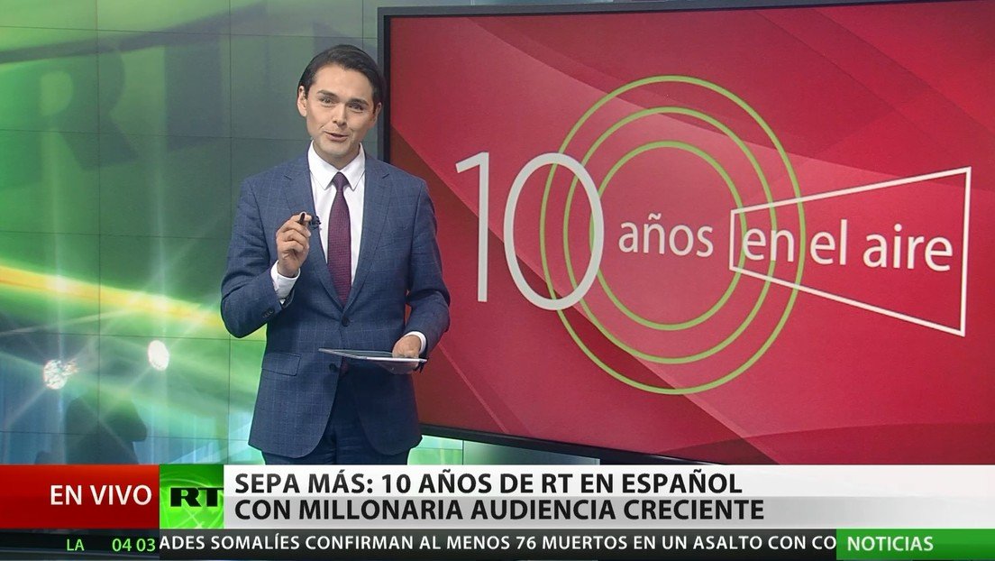 Sepa más: 10 años de RT en Español con una millonaria audiencia creciendo