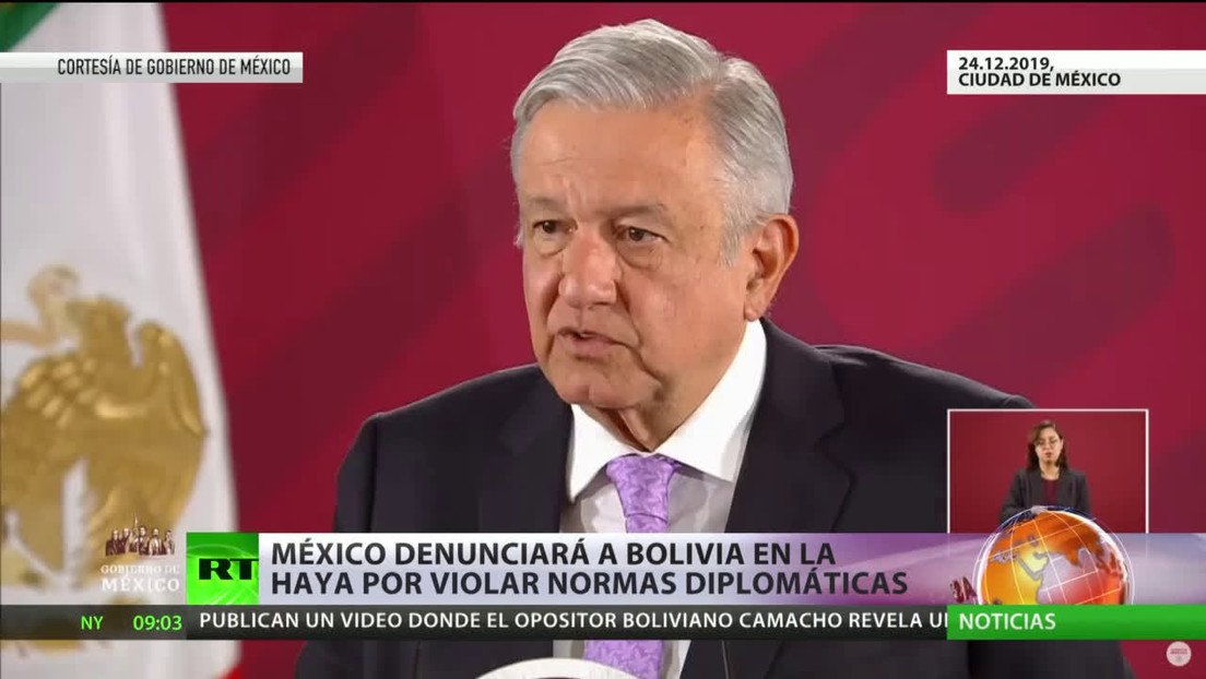 México pide respetar su soberanía ante crisis diplomática con Bolivia