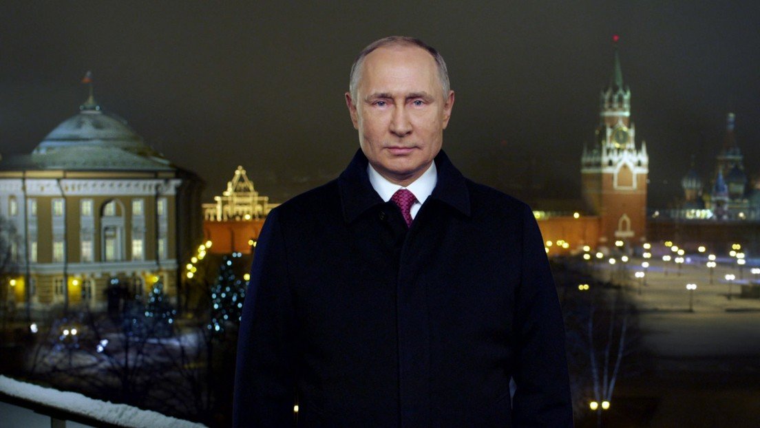 VIDEO: Vladímir Putin celebra la llegada del Año Nuevo con su tradicional mensaje al pueblo ruso