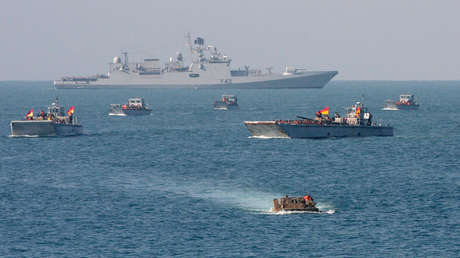 Responsable de la Armada india: "Estamos observando muy atentamente la presencia de China en el océano Índico"