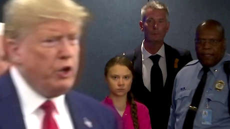 Trump aconseja a Greta Thunberg que "se relaje" y vaya al cine