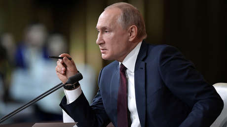 Putin, en respuesta a la BBC: "Expresamos nuestra posición tal y como lo hacen ustedes, ¿eso se llama interferencia?"