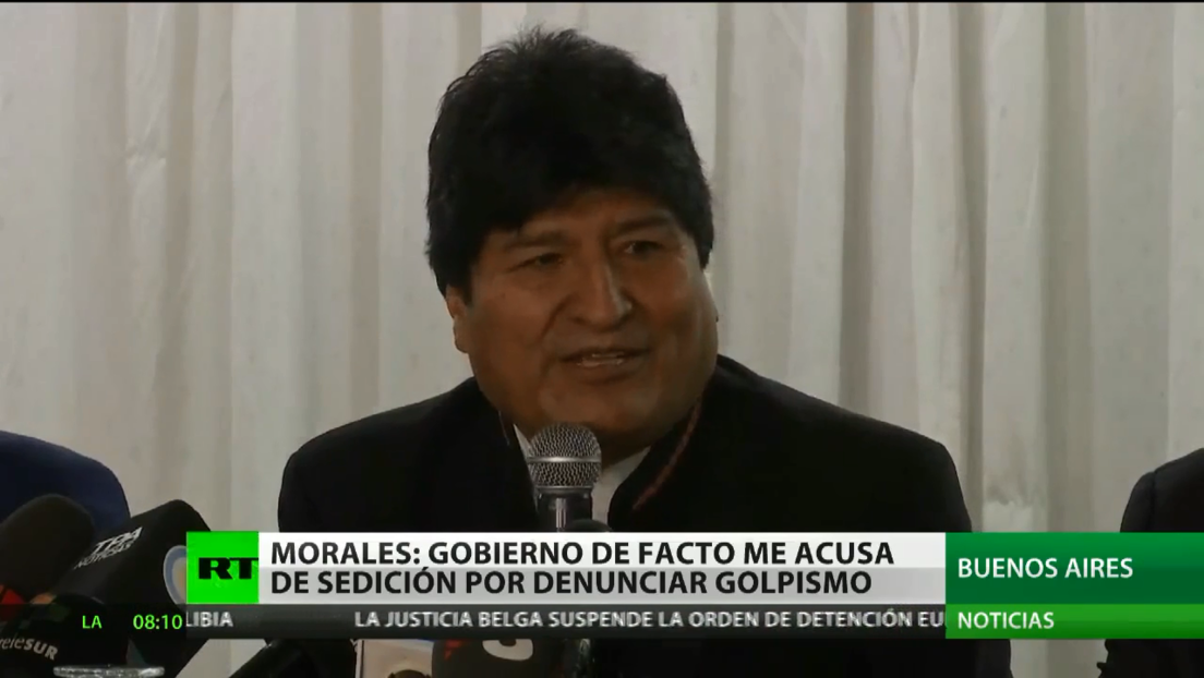 Evo Morales presenta equipo jurídico para enfrentar demandas del Gobierno de facto de Bolivia
