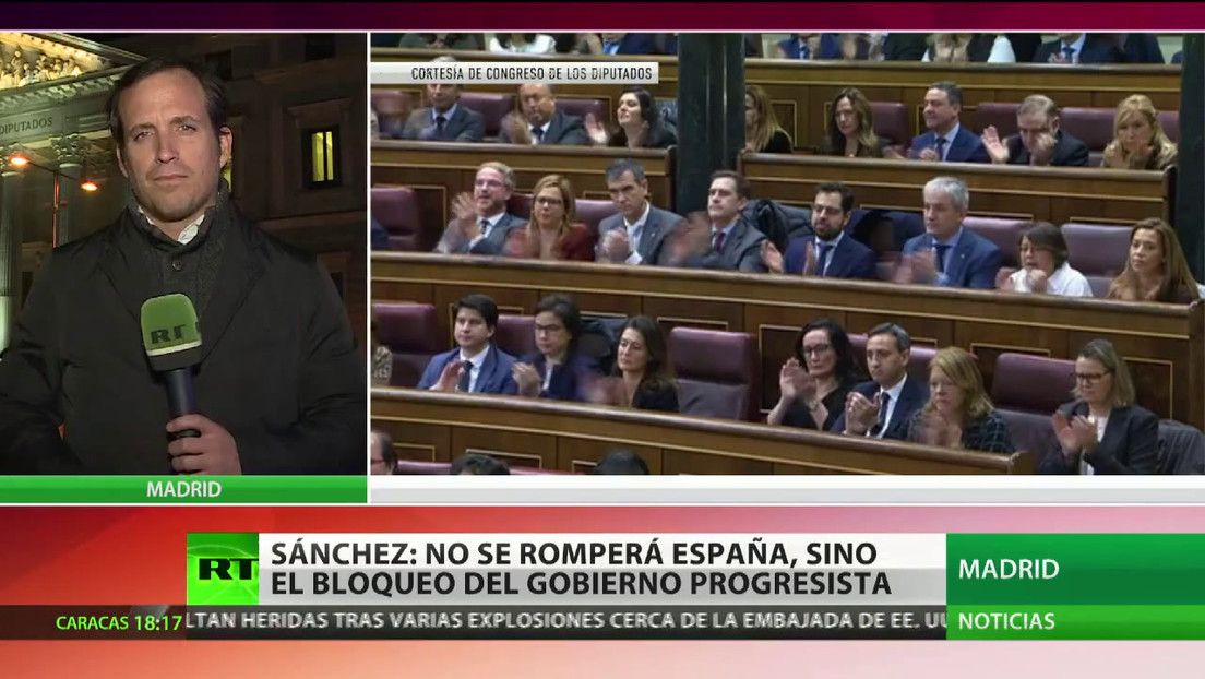 Sánchez: "No se romperá España, sino el bloqueo del Gobierno progresista"