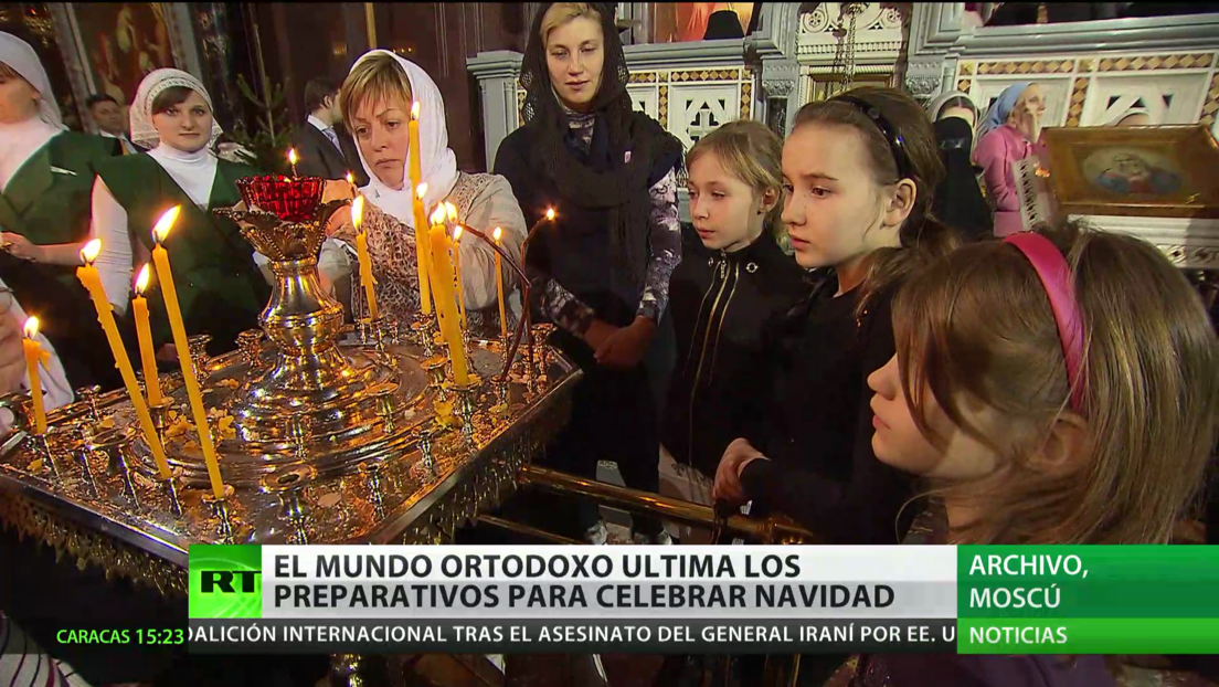 El mundo ortodoxo ultima los preparativos para celebrar la Navidad