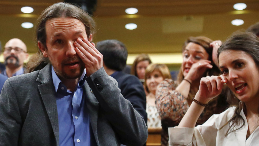 VIDEO: Las lágrimas de Pablo Iglesias tras la investidura de Pedro Sánchez (y su significado)