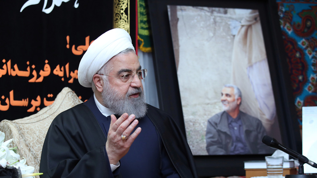 Rohaní desvela cuál será "la respuesta final" de Irán a EE.UU. por el asesinato de Soleimani