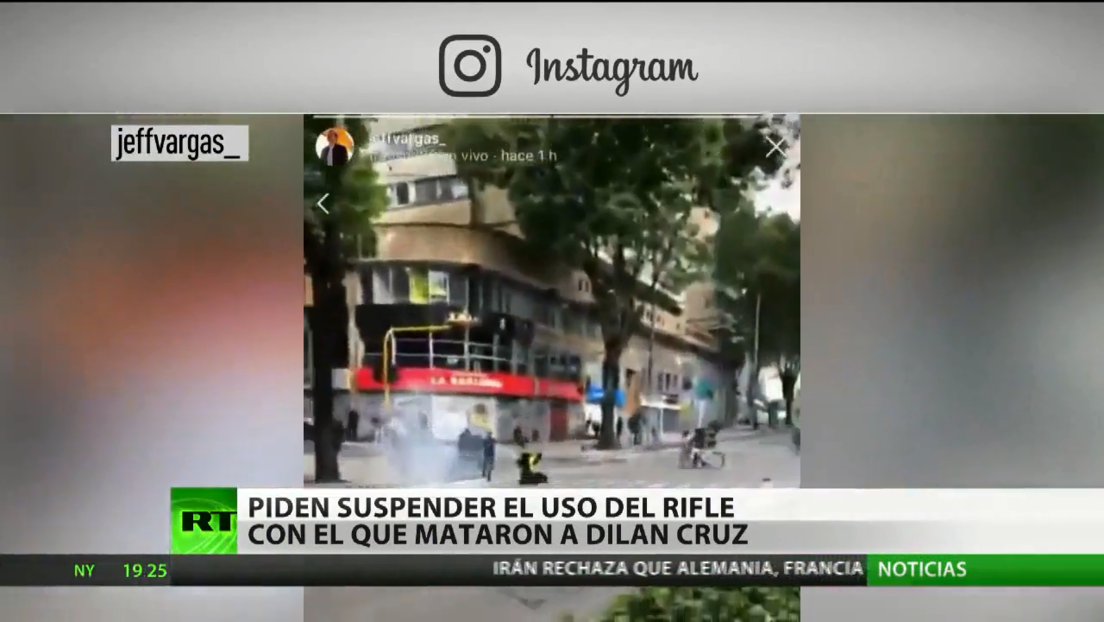 Piden suspender en Colombia el uso del rifle con el que mataron a Dilan Cruz durante las protestas contra el Gobierno