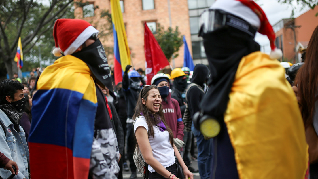 Estudiantes colombianos protagonizan una nueva jornada de protestas en Bogotá para exigir mayor presupuesto