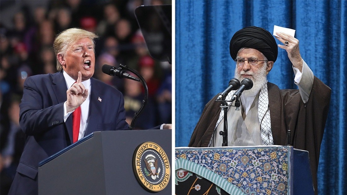 Trump al líder supremo de Irán: "¡Debería tener mucho cuidado con las palabras!"