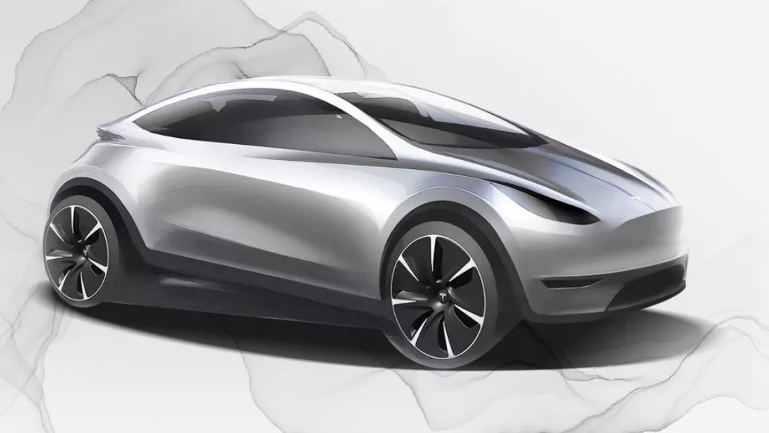 Tesla publica el boceto de un coche que nadie ha visto antes