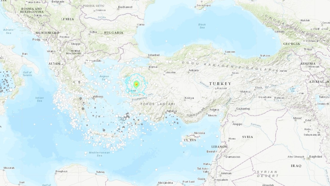 Un potente sismo de magnitud 5,6 sacude Turquía (VIDEO)