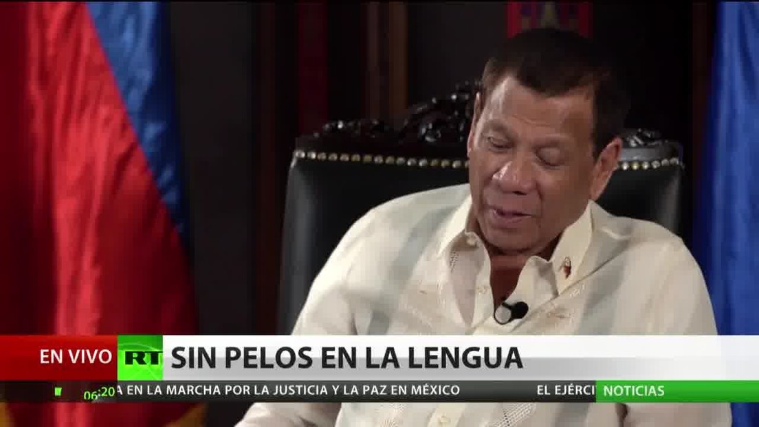Duterte: "No visitaré EE.UU., soy el líder de un país soberano"