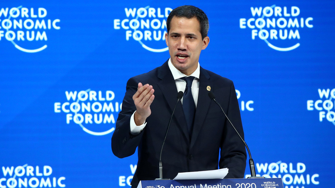 Guaidó en el Foro Económico Mundial de Davos: "Solos no podemos, necesitamos de su ayuda"