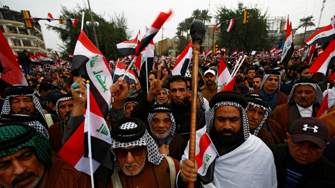 La 'marcha de un millón de hombres' exige en Bagdad la retirada de las tropas de EE.UU. (VIDEOS, FOTOS)