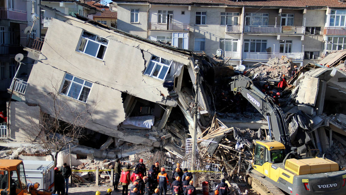 A vista de dron: Las consecuencias del devastador terremoto en Turquía