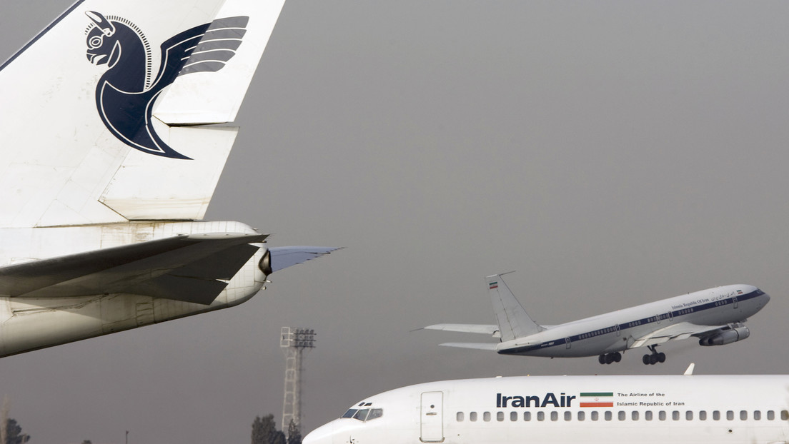 Un avión de pasajeros aterriza de emergencia en Teherán por un fallo técnico
