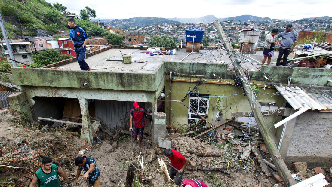 Al menos 44 muertos y 19 desaparecidos tras lluvias torrenciales en Brasil