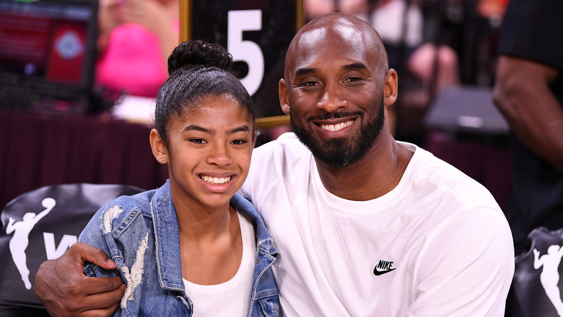 Confirman la muerte de una hija de Kobe Bryant en el accidente de helicóptero