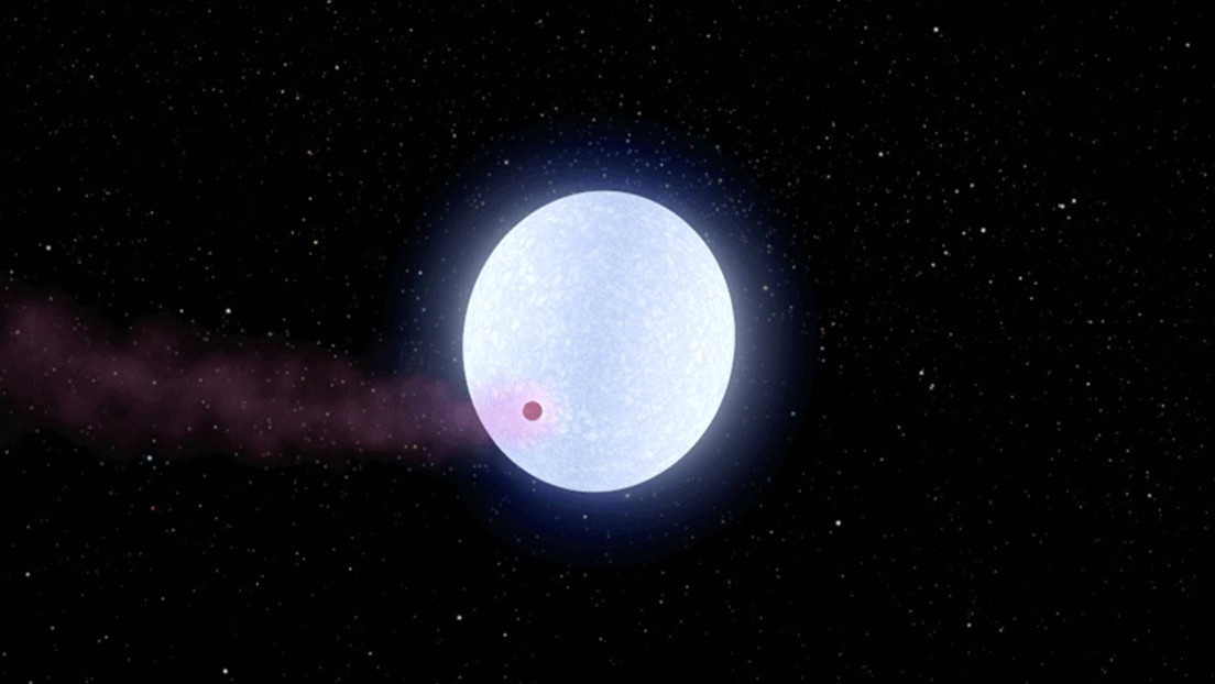 Exoplaneta ardiente tiene unas temperaturas tan elevadas que se 'autodestruye'
