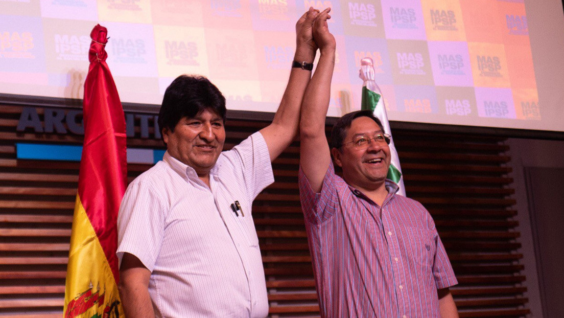 El candidato presidencial del MAS, Luis Arce, anuncia su regreso a Bolivia