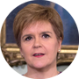 La ministra principal de Escocia y líder del partido nacionalista SNP, Nicola Sturgeon.
