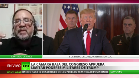 Experto: Trump ha demostrado que puede "extender sus propias facultades" aunque el Congreso limitó su poder militar