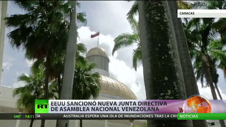 EE.UU. sanciona a la nueva Junta Directiva de la Asamblea Nacional de Venezuela