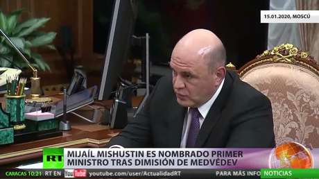 Mijaíl Mishustin es nombrado nuevo jefe del Gobierno de Rusia tras la dimisión de Medvédev y todo su Gabinete