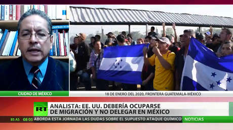 Llegan a México más de 1.000 integrantes de una caravana de migrantes que va rumbo a EE.UU.