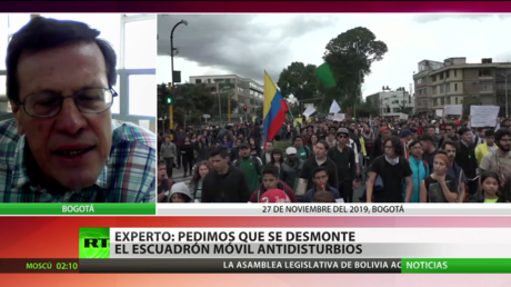 Paro nacional en Colombia contra las medidas de Duque y el asesinato de líderes sociales