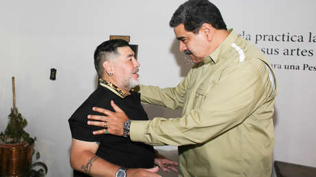 Maduro recibe a Maradona y le agradece su apoyo: "Venezuela es tu casa, hermano del alma" (VIDEO)