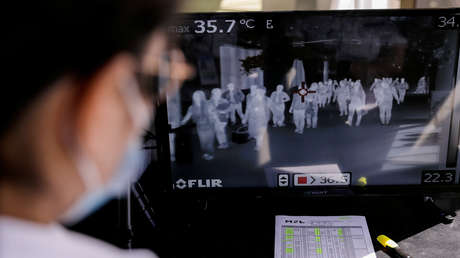 Publican un mapa que muestra la propagación del mortal coronavirus originado en China