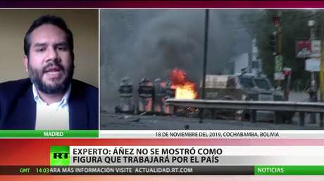 Analista: Jeanine Áñez no se mostró como figura "para poder trabajar por el futuro" de Bolivia