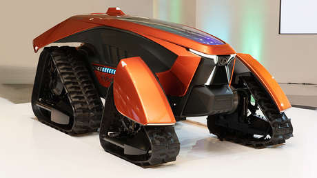 No tripulado, eléctrico y con inteligencia artificial: así es el "tractor soñado" que exhibe Japón (VIDEO)