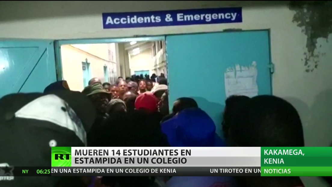 Mueren 14 estudiantes y 39 resultan heridos tras una estampida en un colegio de Kenia