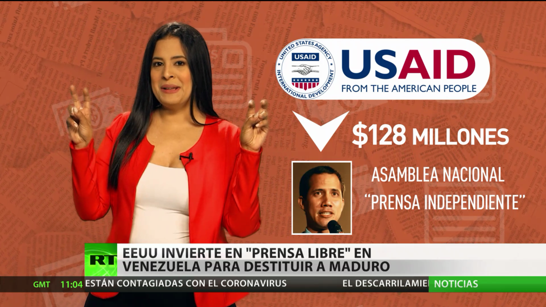EE.UU. invierte en 'prensa libre' en Venezuela para destituir a Maduro
