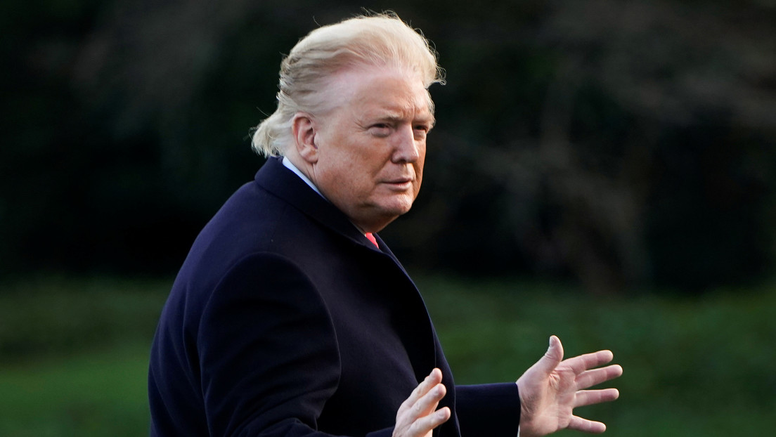 "Editado en Photoshop, pero el pelo se ve bien": Trump, sobre una imagen de su cara de color naranja
