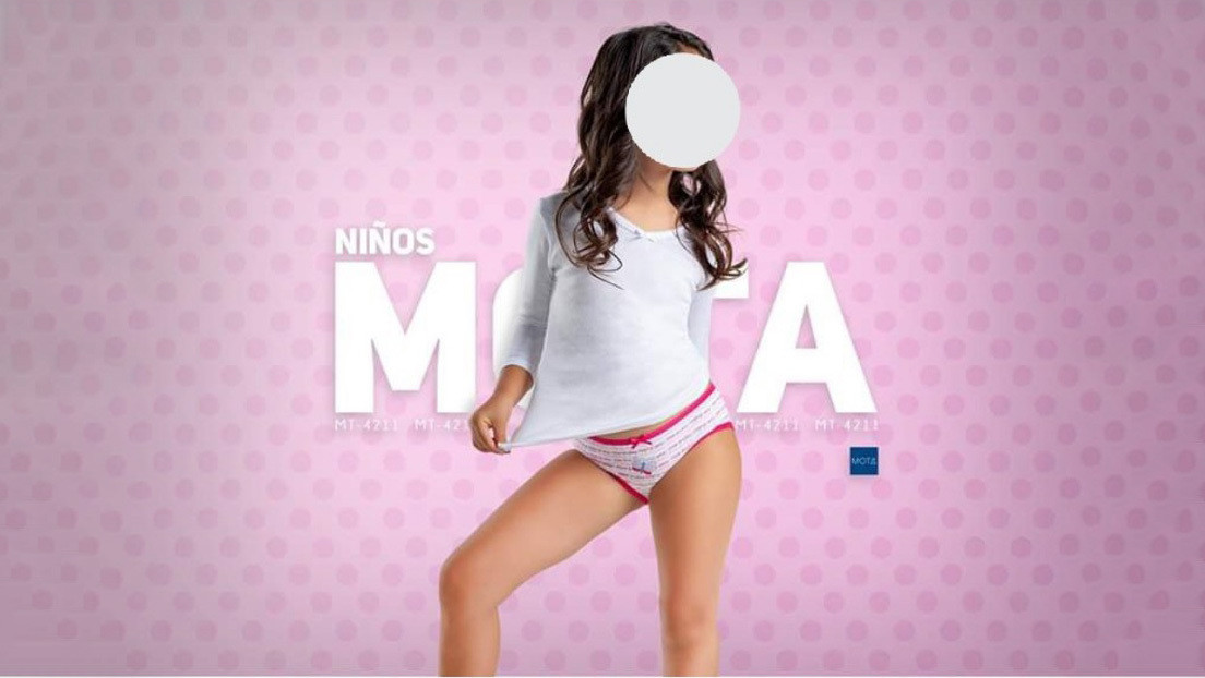 La 'hipersexualización' de niñas en campañas publicitarias genera un aluvión de críticas en Chile (y la retirada de varias)