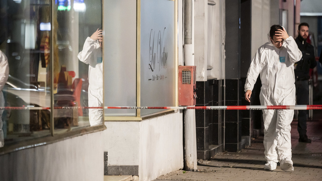 Identifican al autor de los tiroteos en Hanau y sospechan que actuó por motivos raciales