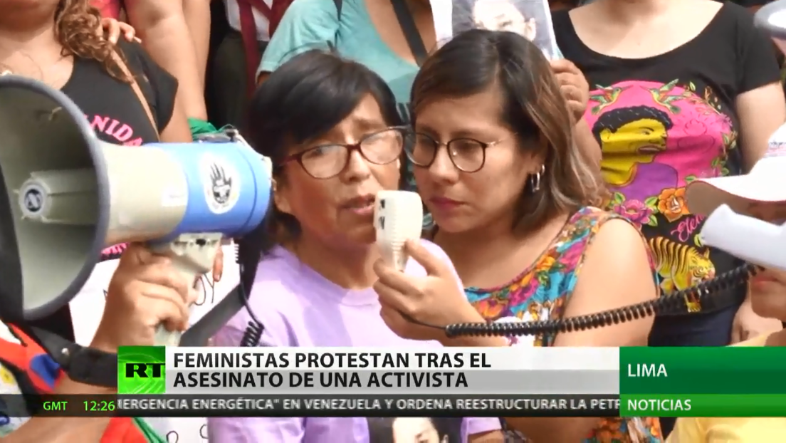 Feministas protestan en Perú por la muerte de una activista y la ineficaz investigación de la Policía