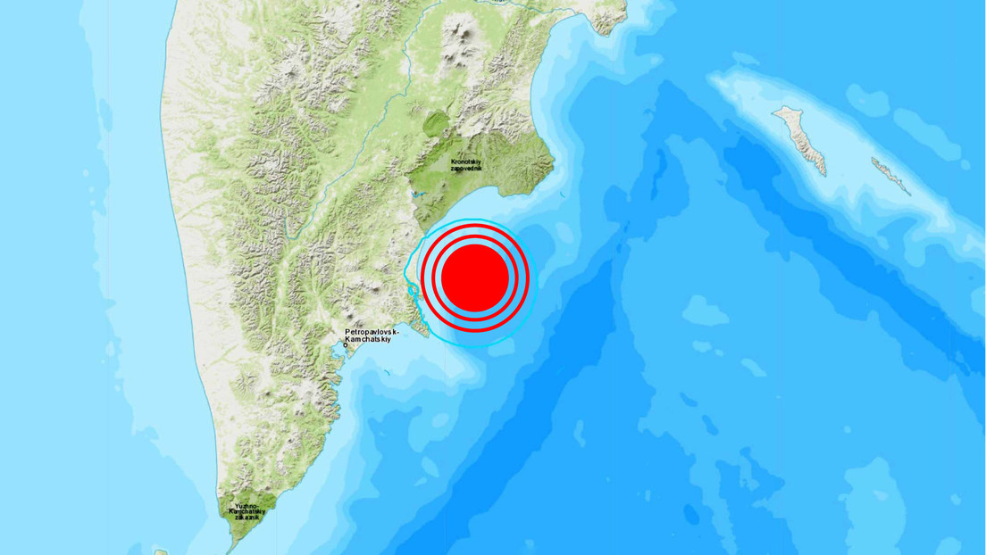 Un sismo de magnitud 5,7 se registra en el Lejano Oriente de Rusia