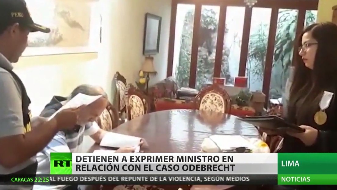 Perú detiene a un ex primer ministro en relación con el caso Odebrecht
